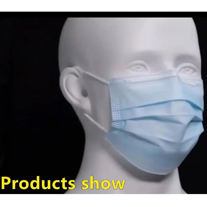 Chinois jetable 3 plis masques de grade médical médical